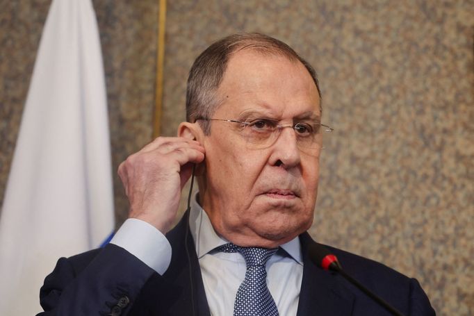 Ruský ministr zahraničí Sergej Lavrov.