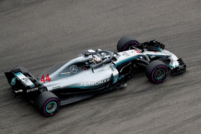 Trénink před VC Ruska 2018 v Soči: Lewis Hamilton