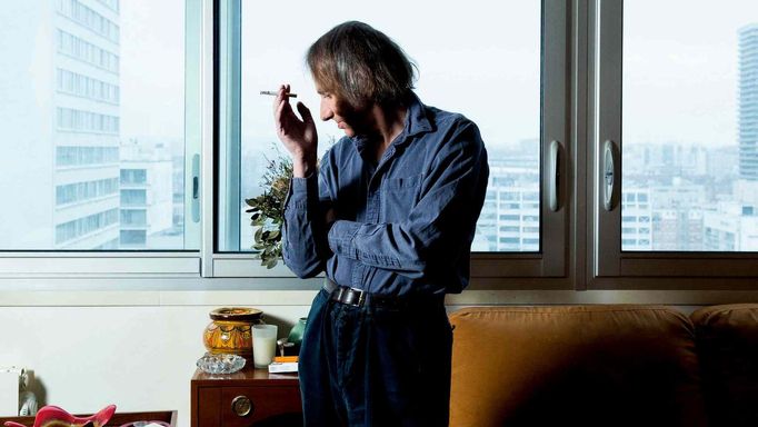 Autor vítězné knihy Michel Houellebecq.