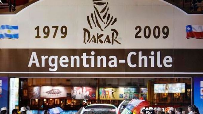 Rallye Dakar se nyní jezdí v Jižní Americe.