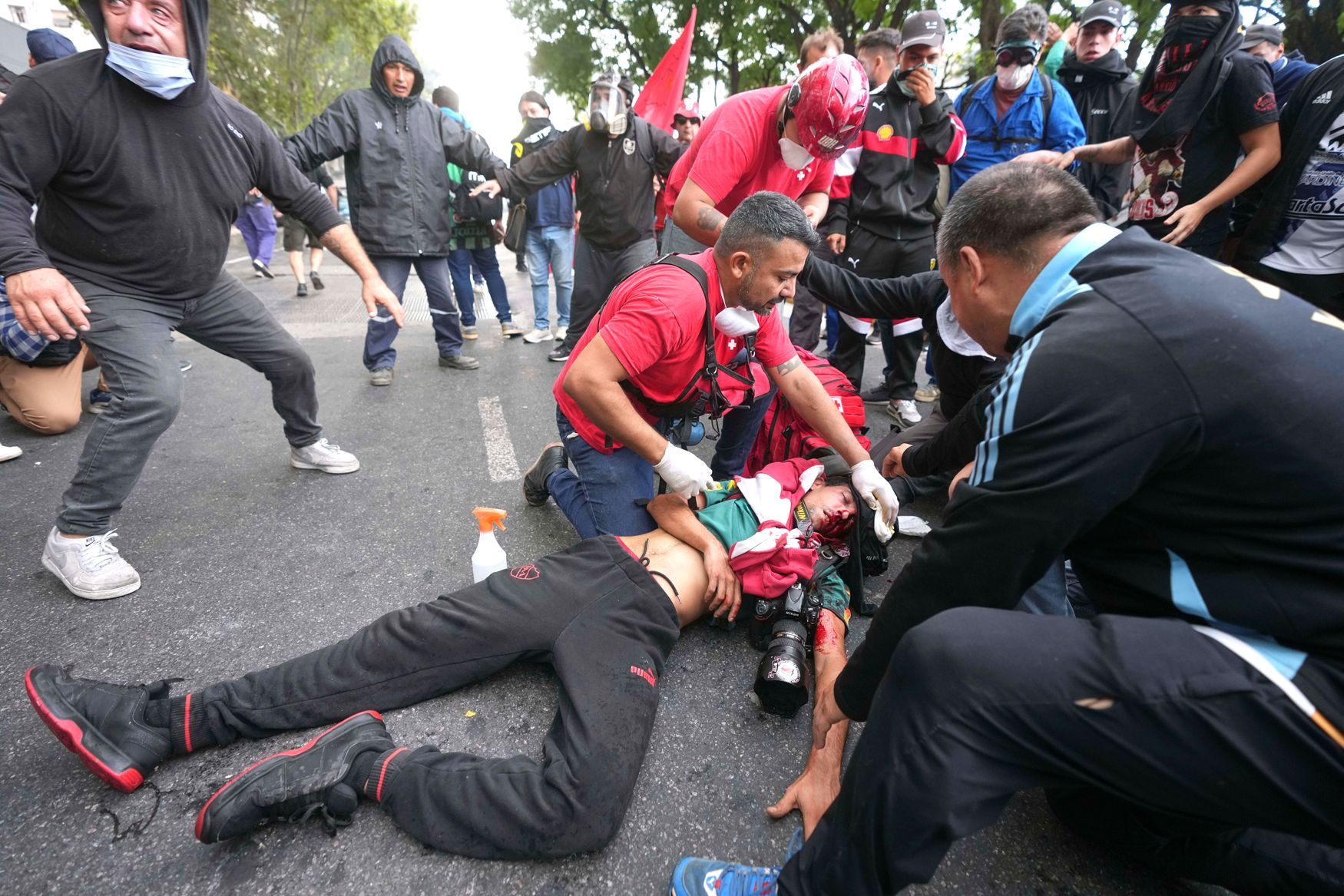 Argentina, Buenos Aires, protest, Javier Milei