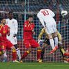 Fotbal, Černá Hora - Anglie: Wayne Rooney (10) dává gól