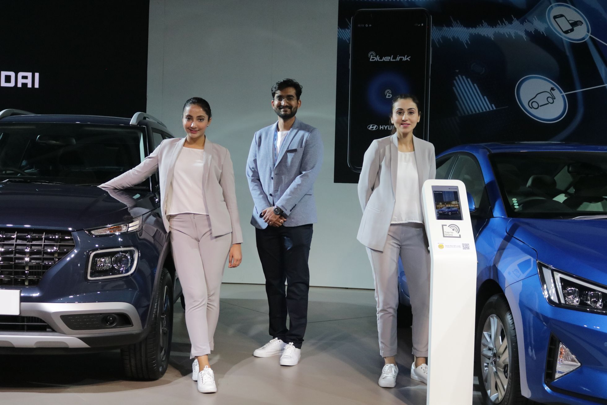 modelky autosalon Nové Dillí 2020