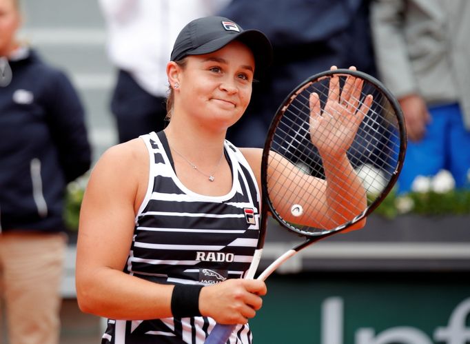 Ashleigh Bartyová v semifinále French Open 2019