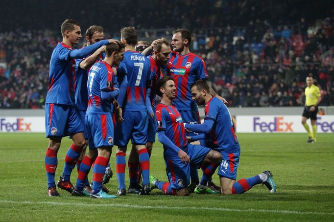 Radost Plzně z gólu, Plzeň - FCSB