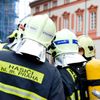 Nácvik požáru krovu Svatovítské katedrály