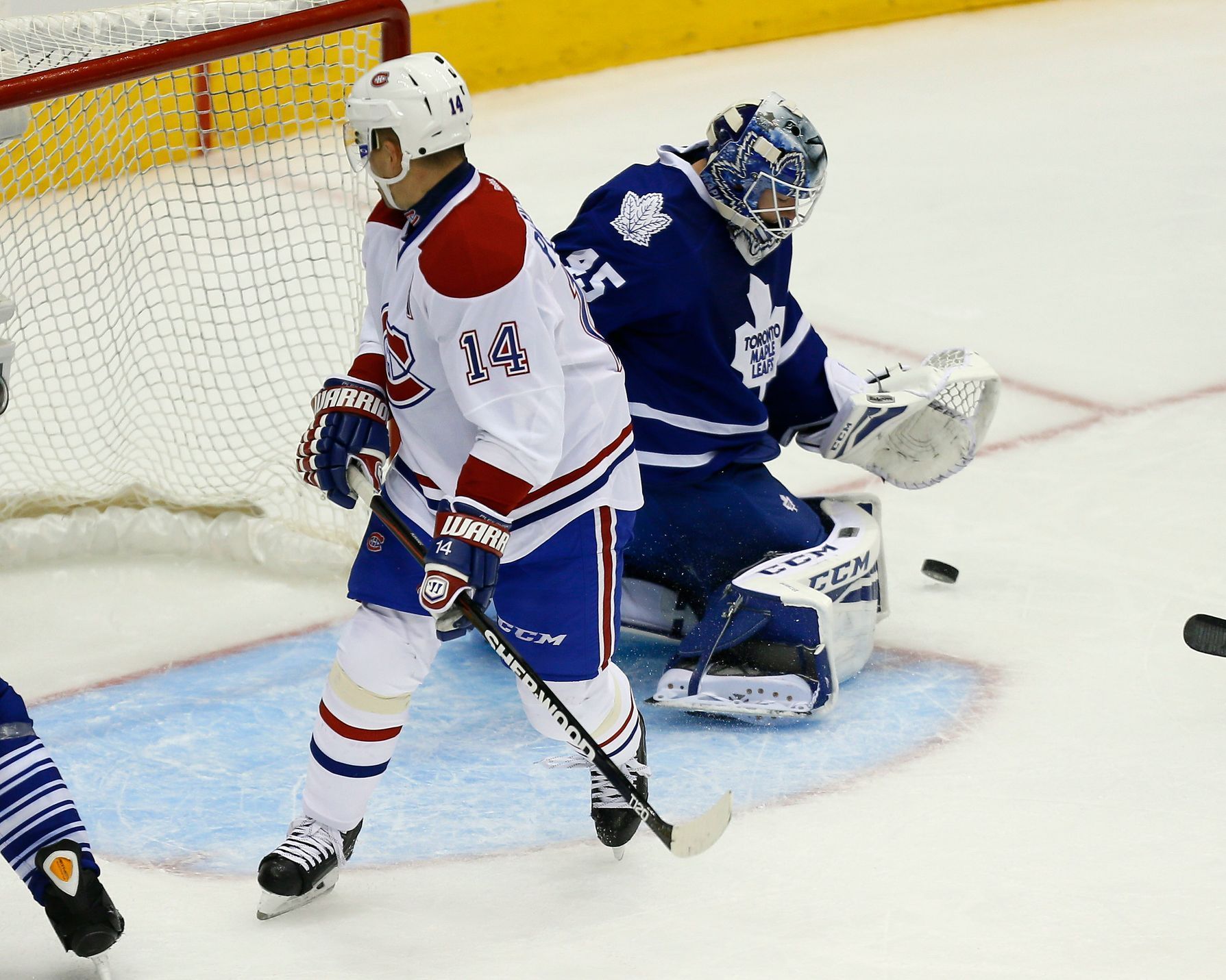 NHL: Toronto - Montreal, Jonathan Bernier, Tomáš Plekanec