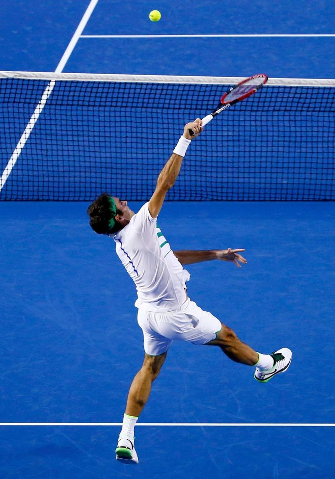 Roger Federer v semifinále Australian Open 2016