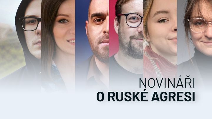 Bolí to, ale musíme pracovat a ukazovat lidem hrůzy války, říkají novináři k Ukrajině; Zdroj foto: Aktuálně.cz