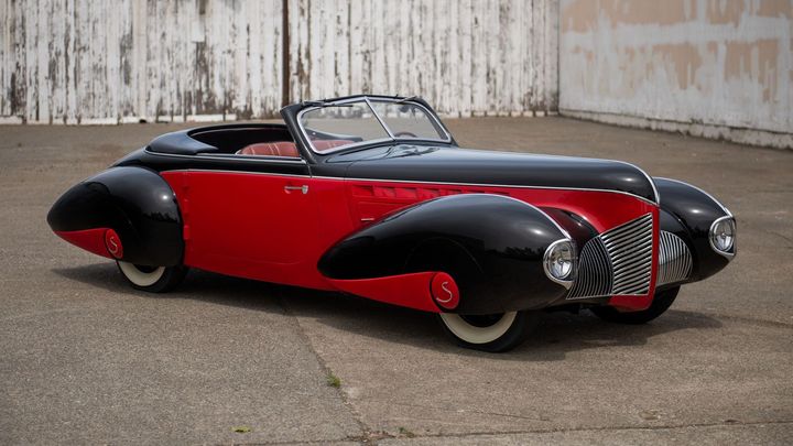 Do aukce míří unikátní československý kabriolet. Aero 50 Dynamik může stát miliony; Zdroj foto: Darin Schnabel / 2022 Courtesy of RM Sotheby's