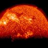 SDO Sees Spring Eclipse Not exactly a solar event: Twice a year, SDO enters an eclipse season where the spacecraft slips behind Earth for up to 72 minutes a day. Unlike the crisp shadow one sees on the sun during a lunar eclipse, Earth's shadow has a variegated edge due to its atmosphere, which blocks the sun light to different degrees depending on its density. Also, light from brighter spots on the sun may make it through, which is why some solar features extend low into Earth's shadow. Credit: NASA/GSFC/SDO
