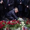 Pietní místo u Karolina, Univerzity Karlovy, po střelbě na Filosofické fakultě