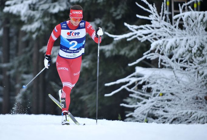 SP v běhu na lyžích NMnM (2020), stíhačka žen: Natalija Něprjajevová.