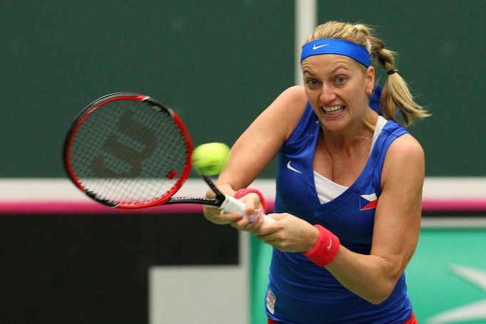 Fed Cup, ČR-Francie: Petra Kvitová