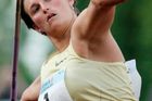 Špotáková ve skvělé formě. V Praze přehodila 68 metrů