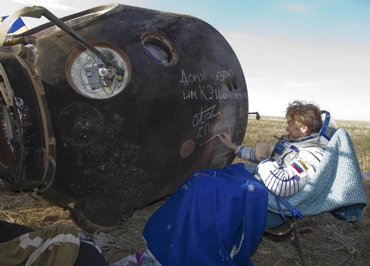 Návrat kosmonautů z ISS 17. září