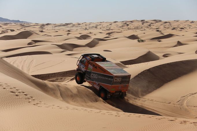 Tomáš Tomeček v Tatře na Africa Eco Race 2016