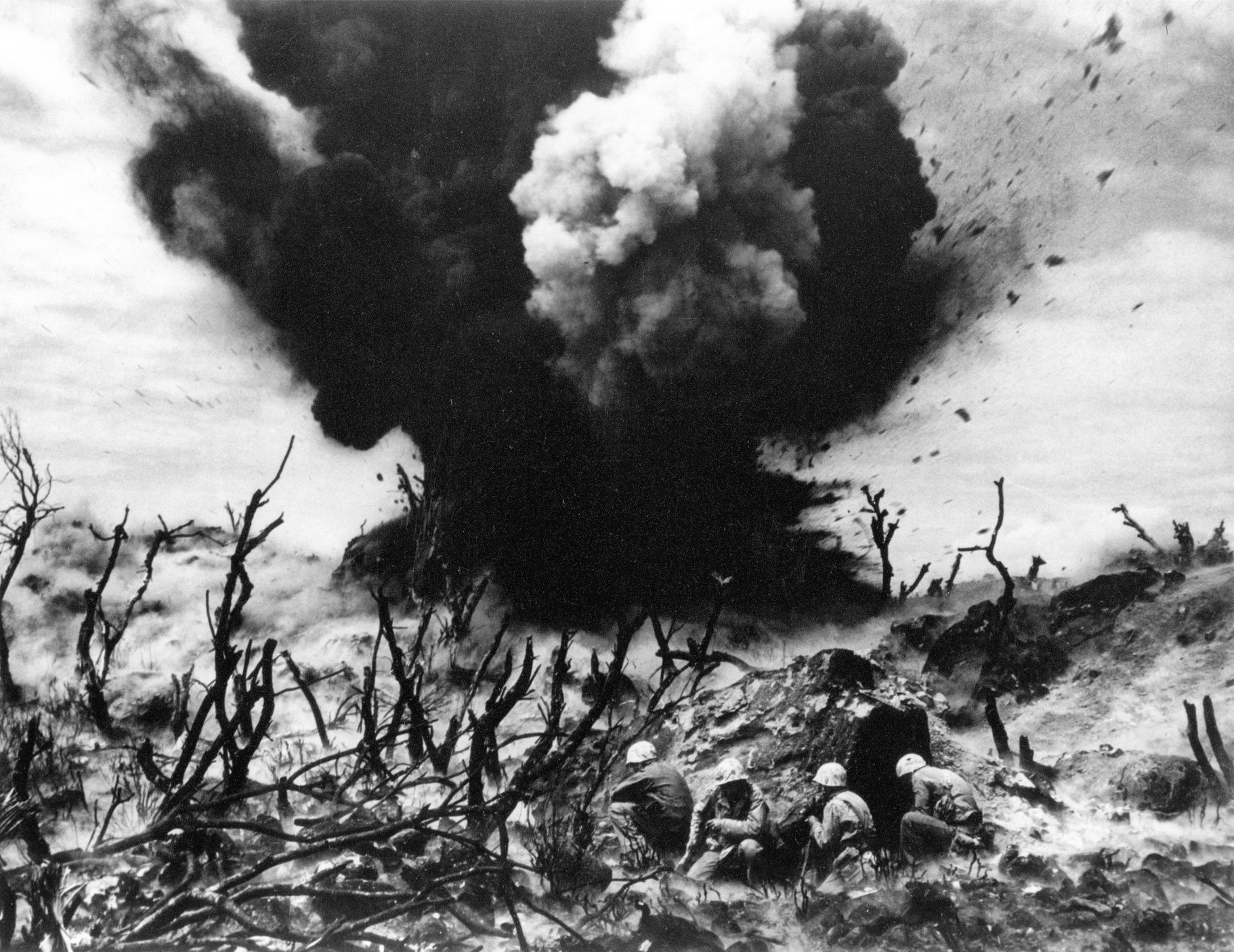 Jednorázové užití / Fotogalerie / Uplynulo 75 let od bitvy o japonský ostrov Iwo Jima / Profimedia