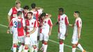 Slavia - Hajduk Split: radost Slavie