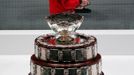 Tennis - Davis Cup Finals - Final - Caja Magica, Madrid, Spain - November 24, 2019   Canada captain Frank Dancevic walks past the Davis Cup after losing the final   REUTE