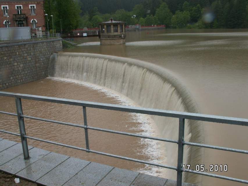 Povodně - Bystřička - 2010