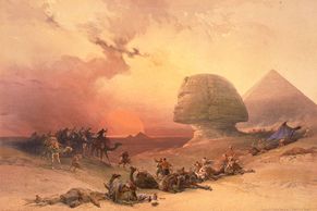 Úžasné obrázky z cest. Egypt před 180 lety, krátce poté, co rozluštili hieroglyfy