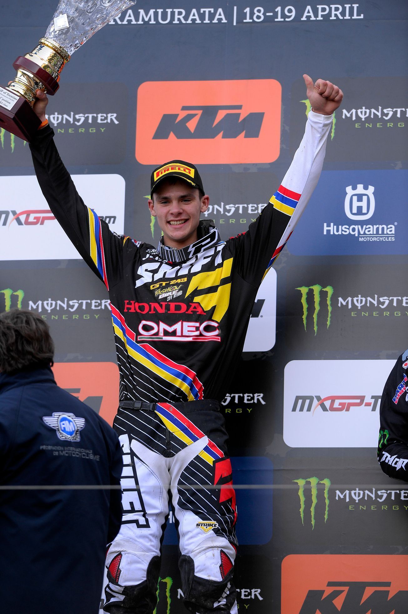 MS v motokrosu MX2 2015: Tim Gajser, Honda