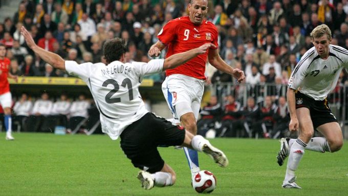 Jan Koller v reprezentačním dresu