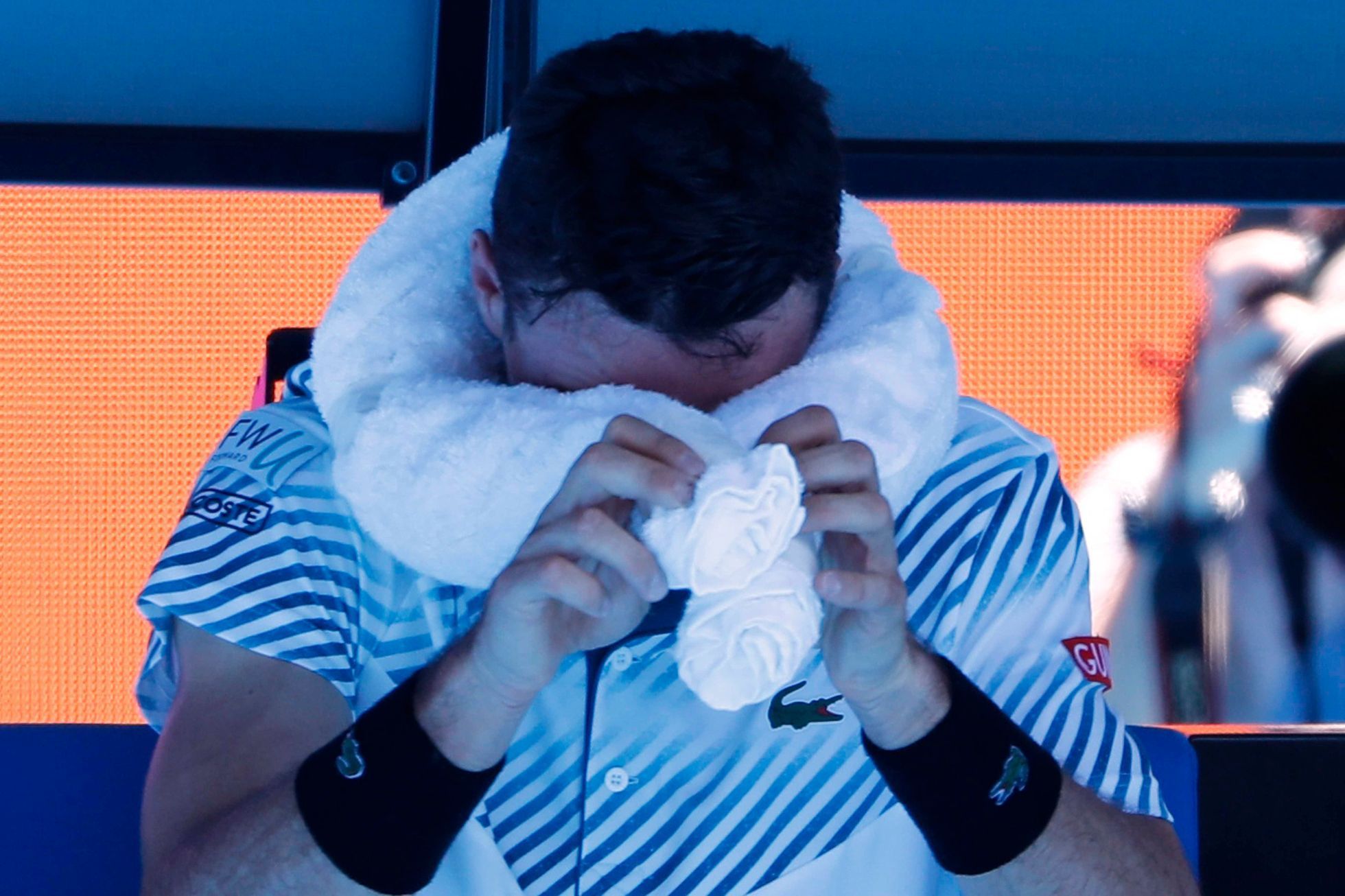 Roberto Bautista Agut ve čtvrtfinále Australian Open 2019
