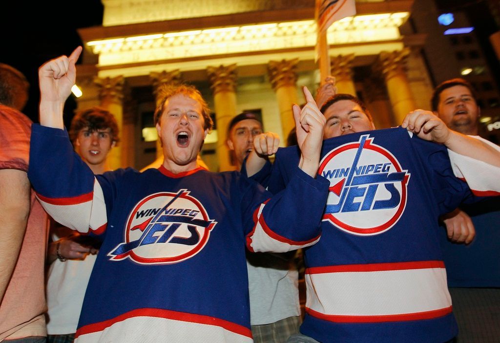 Winnipeg Jets - oslavy