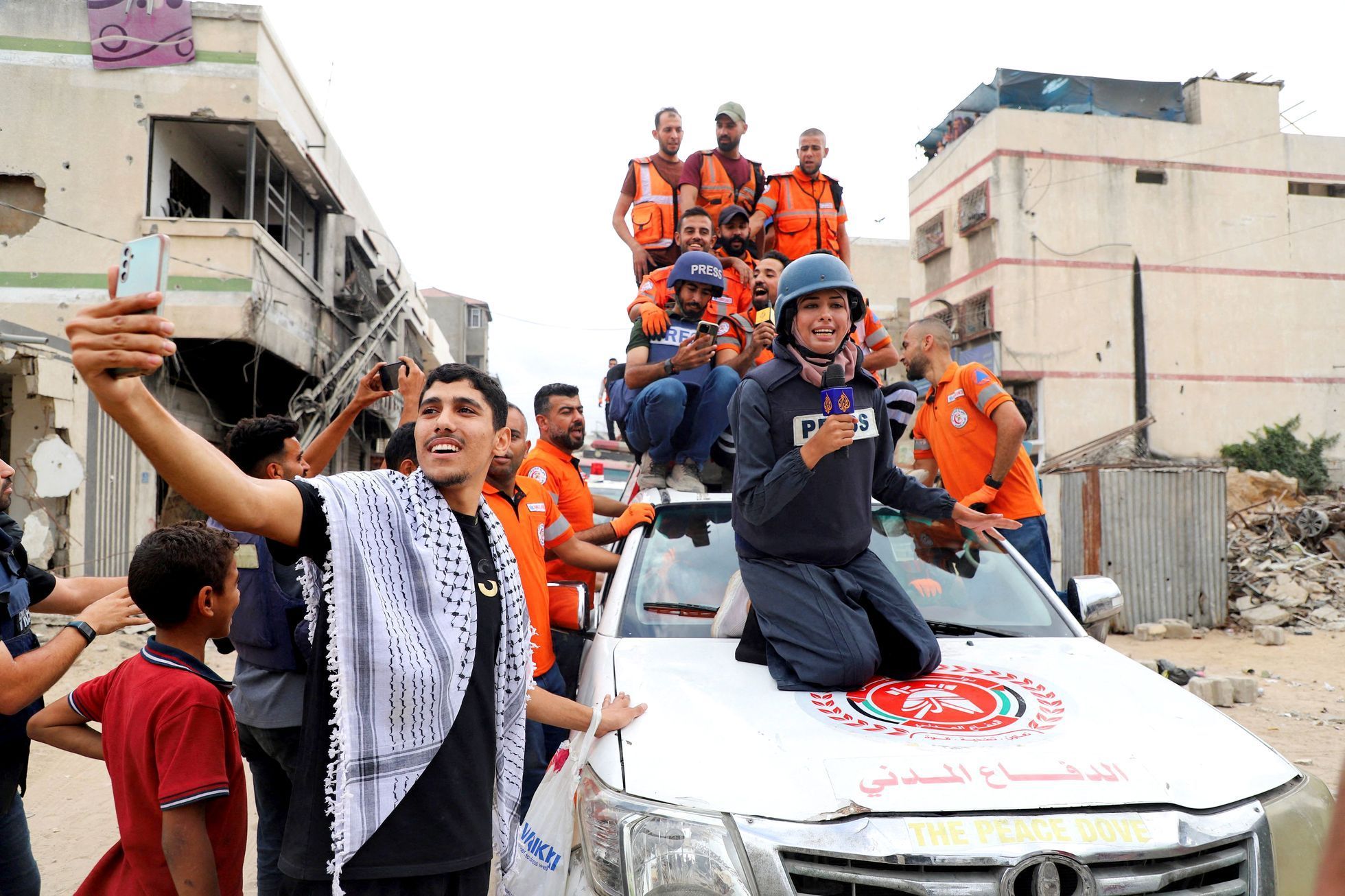 Izrael, USA, Palestina, Gaza, příměří, dohoda, Hamás, armáda, oslavy