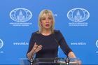 Kauza kolem Babišova syna je provokací, řekla mluvčí ruského ministra zahraničí