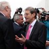 Prezident Miloš Zeman ve firmě Juta podnikatele a senátora Jiřího Hlavatého