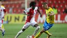 4. kolo Fortuna:Ligy 2020/21, Slavia - Teplice: Peter Olayinka a Jevgenij Nazarov.