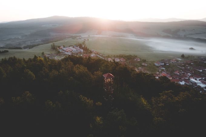 Slovenské pohoří Tribeč.