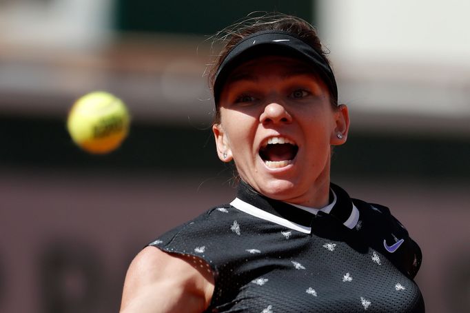 Simona Halepová ve třetím kole French Open 2019