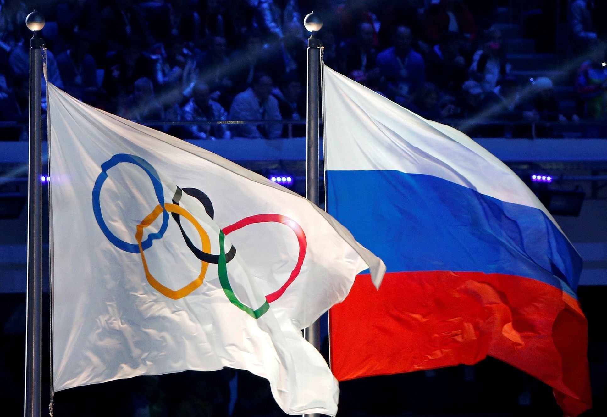 olympijské hry 2014, Soči, Rusko, vlajka