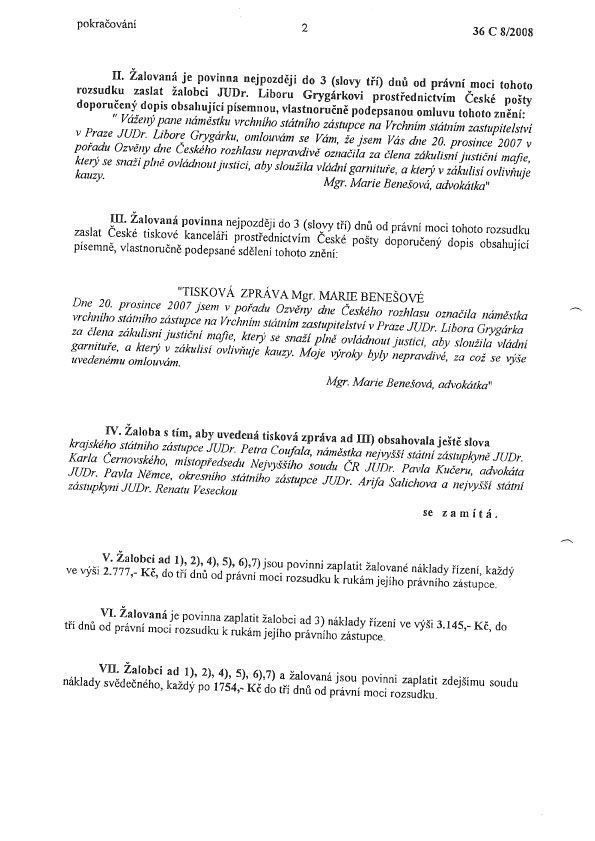 Rozsudek soudce Cepla