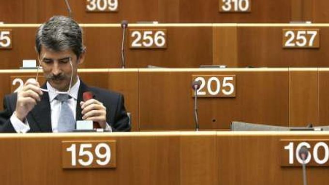 Zasedání evropského parlamentu (ilustrační snímek)