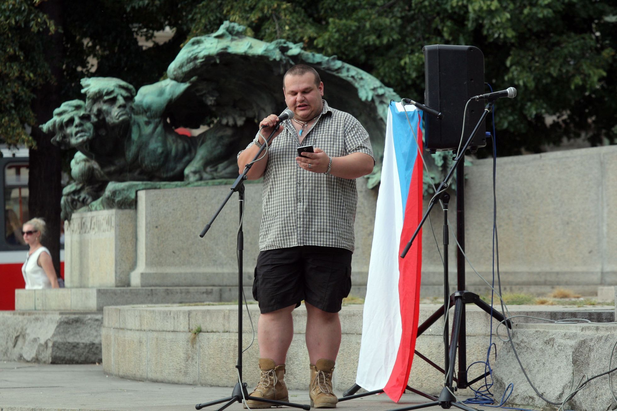 Pochod proti imigračním kvótám