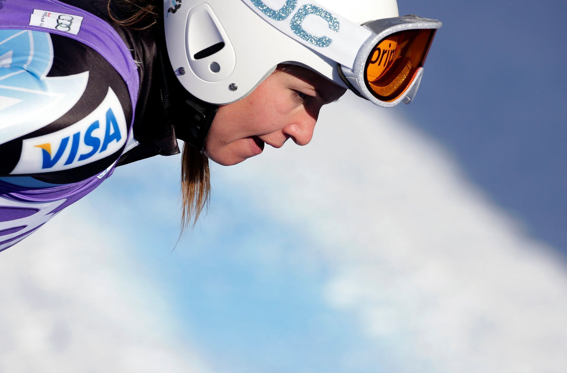 Američanka Julia Mancusová, sjezdové lyžování