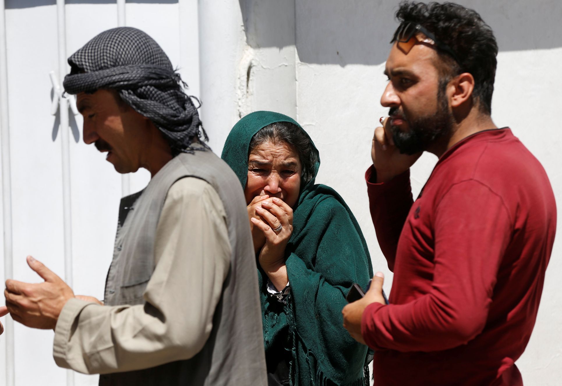 Bombový útok ve vládní čtvrti v Kábulu, květen 2017