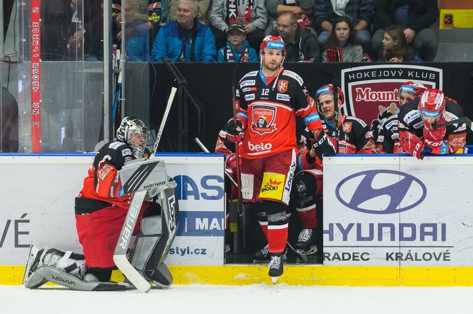 Filip Novotný a Graeme McCormack smutní po vyřazení v play off.