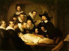 Rembrandt van Rijn - Hodina anatomie doktora Tulpa