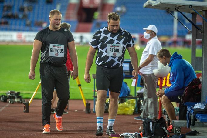 Zlatá tretra 2020: Andrius Gudžius (vlevo) a Daniel Stahl (vpravo).