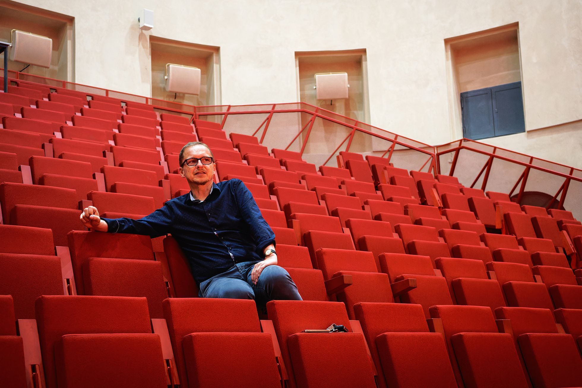 Císařské lázně, karlovarský sál, Petr Hájek