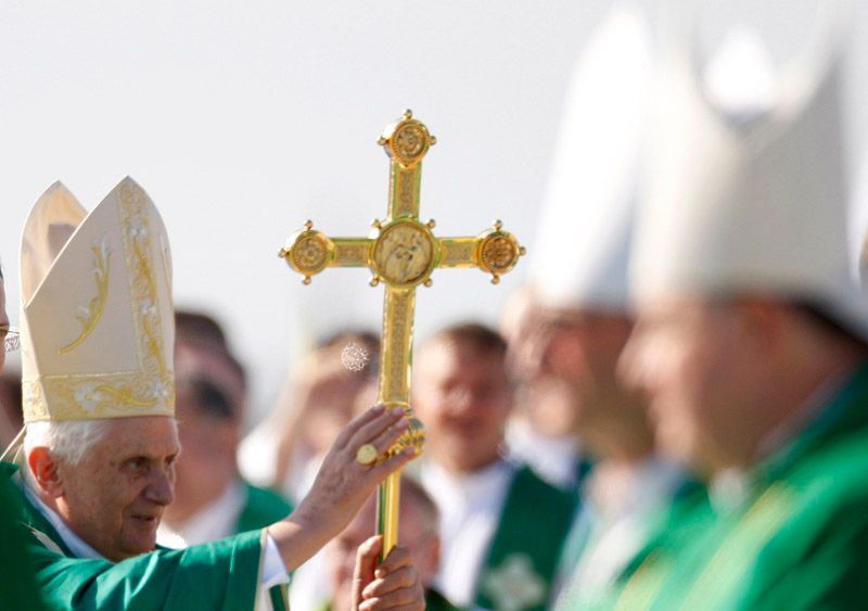 Papež Benedikt XVI v Brně