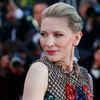 Actress Cate Blanchett poses on the red carpet as she arrives for the screening of the film &quot;How to Train Your Dragon 2&quot; out of competition at the 67th Cannes Film Festival in Cannes