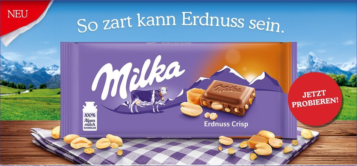 Milka nové logo