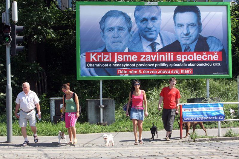 Volebební billboardy